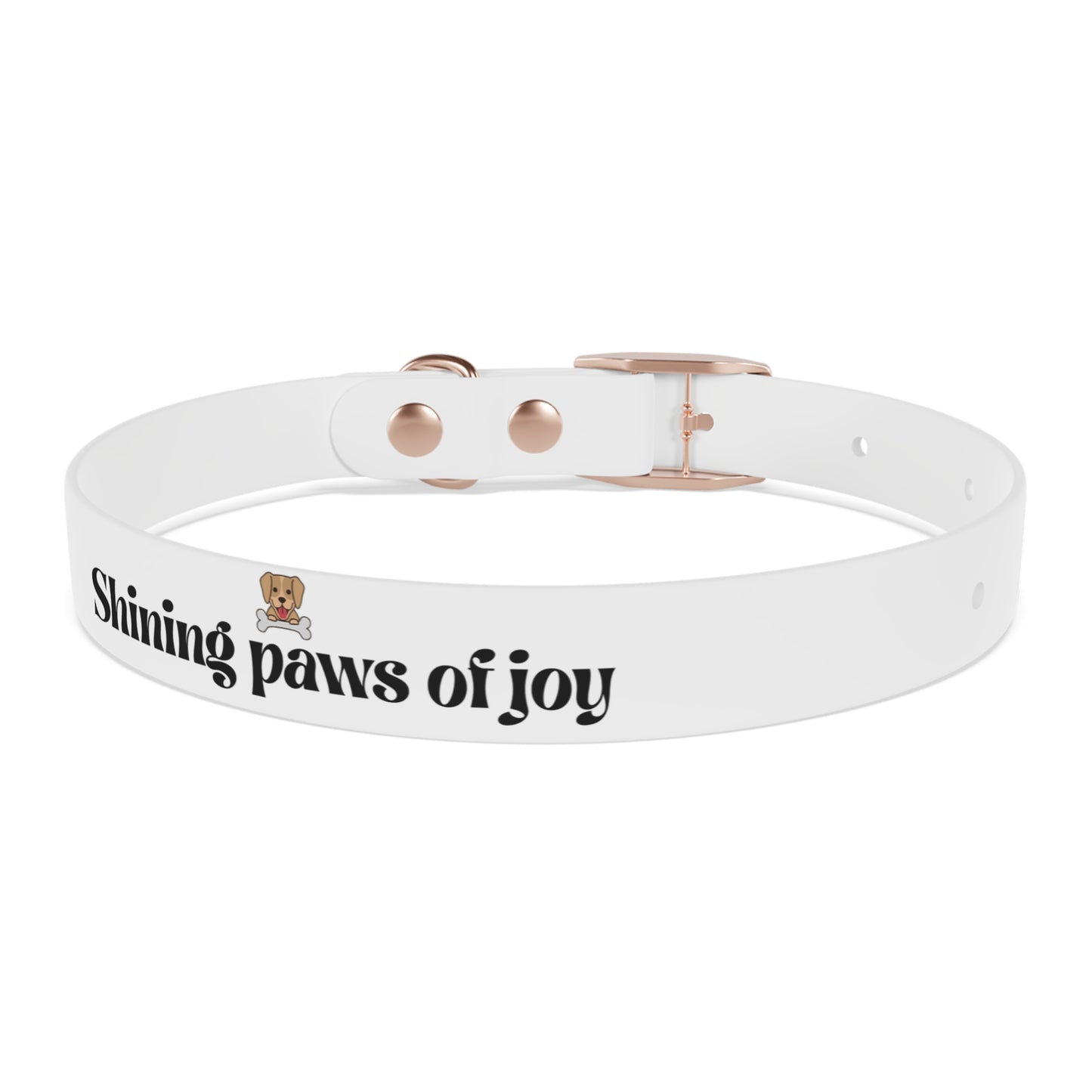 Copy of "Shining Paws of Joy", Dog Collar