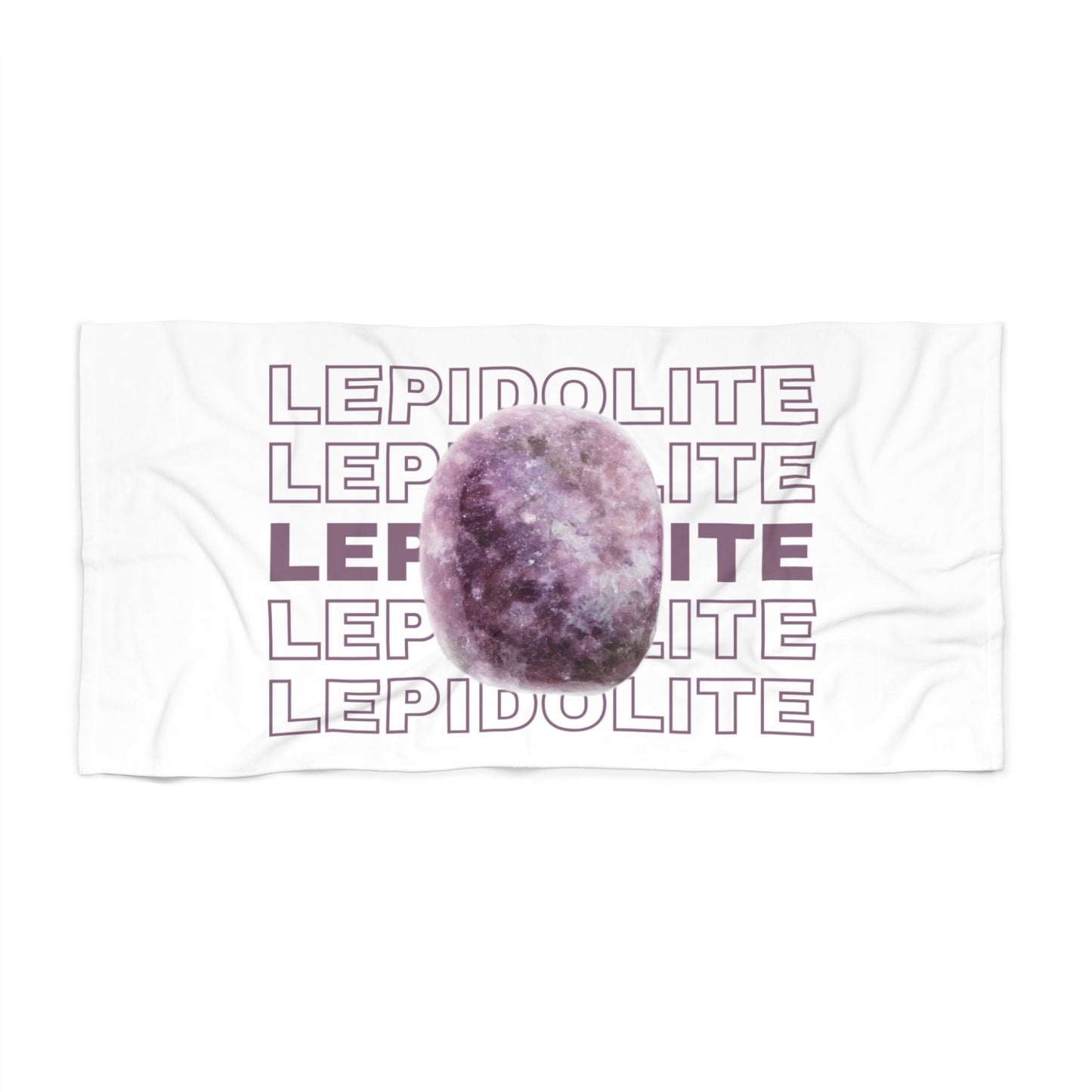 "Lepidolite", Beach Towel