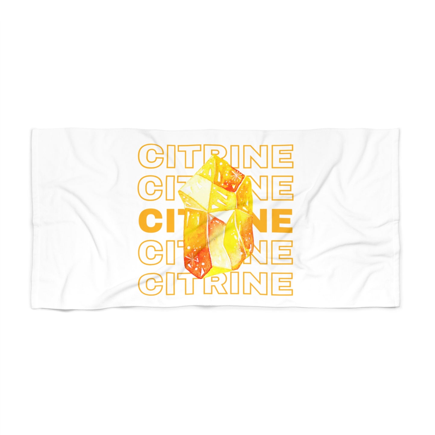 "Citrine", Beach Towel
