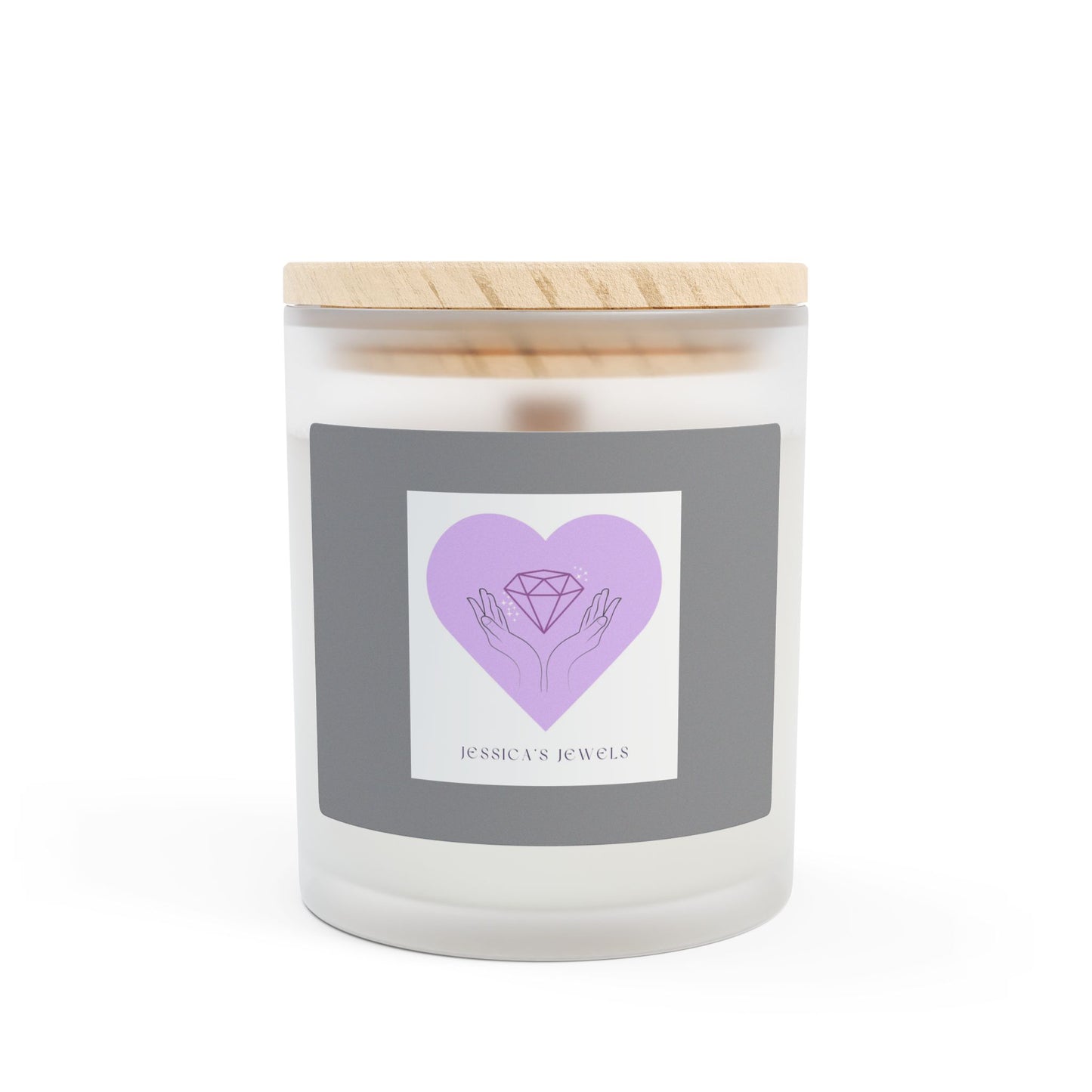Official "Jessica's Jewels" Soy Candle w/ 9 Scent Choices, 11oz