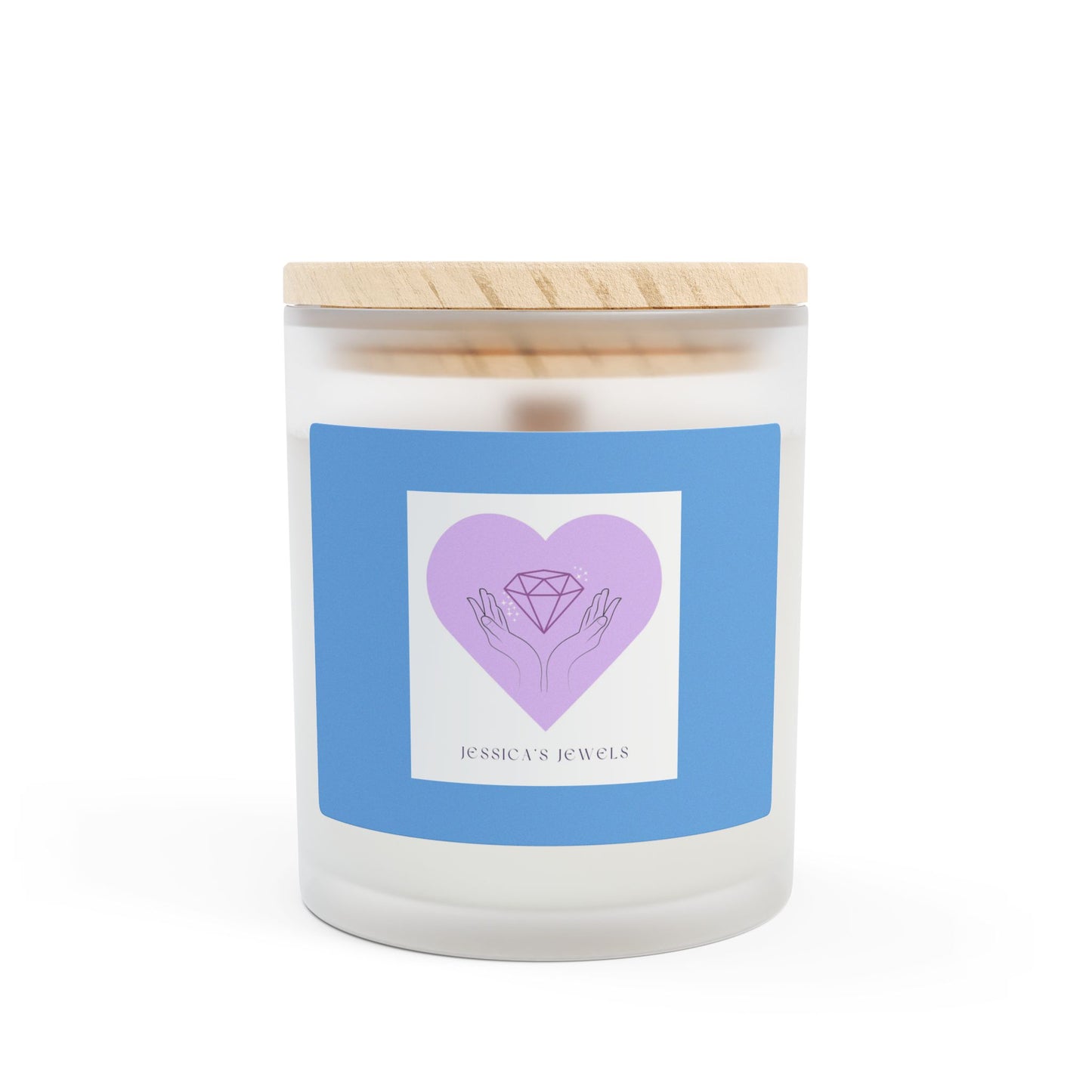 Official "Jessica's Jewels" Soy Candle w/ 9 Scent Choices, 11oz