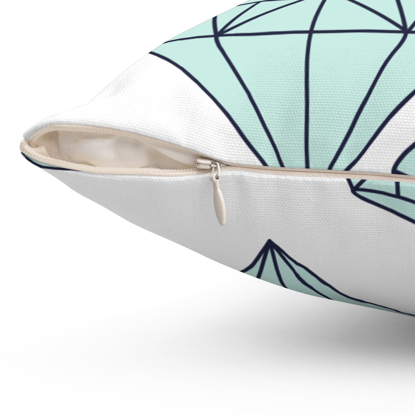 Clear Diamond, Square Pillow