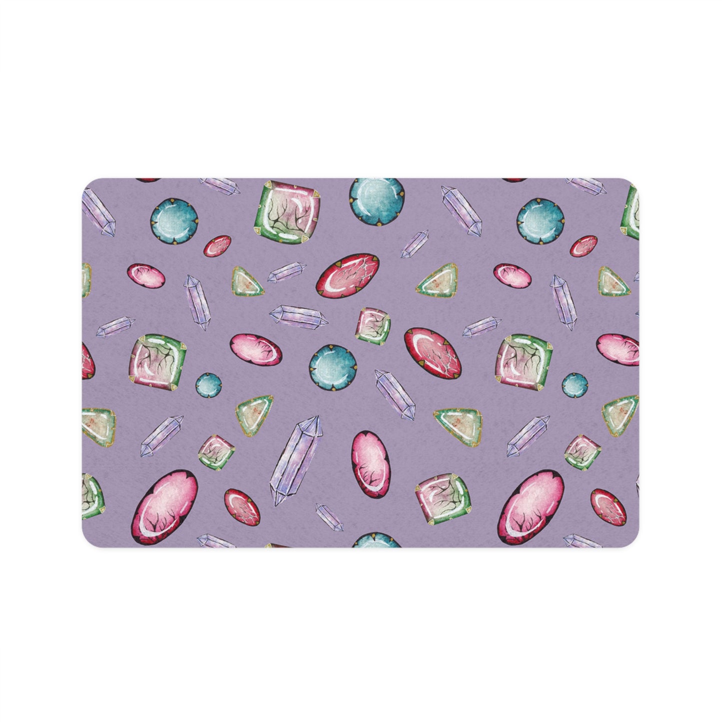 Crystals, Pet Food Mat (12x18)