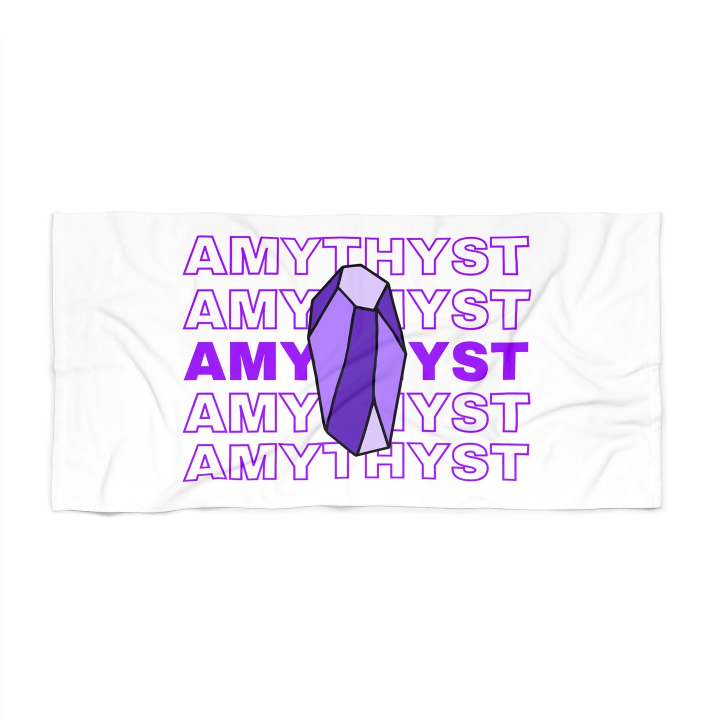 "Amethyst", Beach Towel