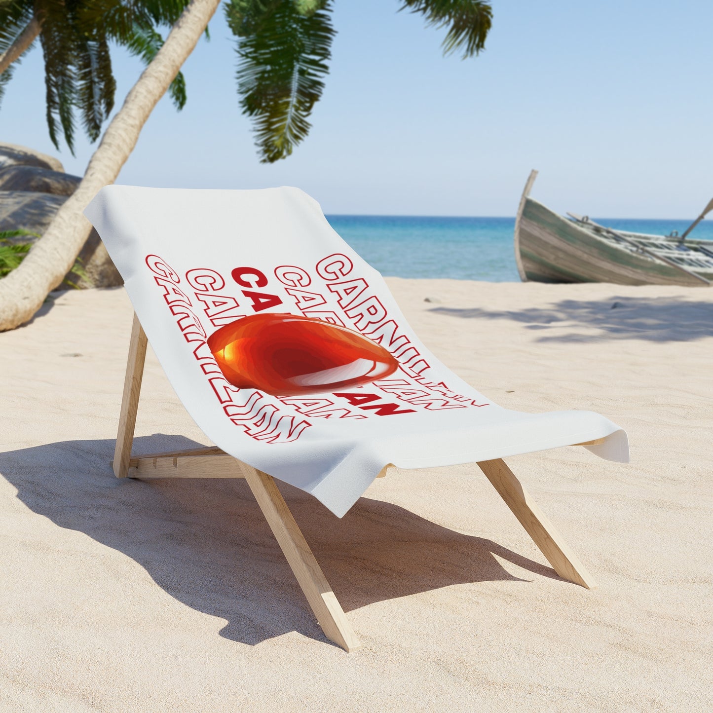 "Carnelian", Beach Towel