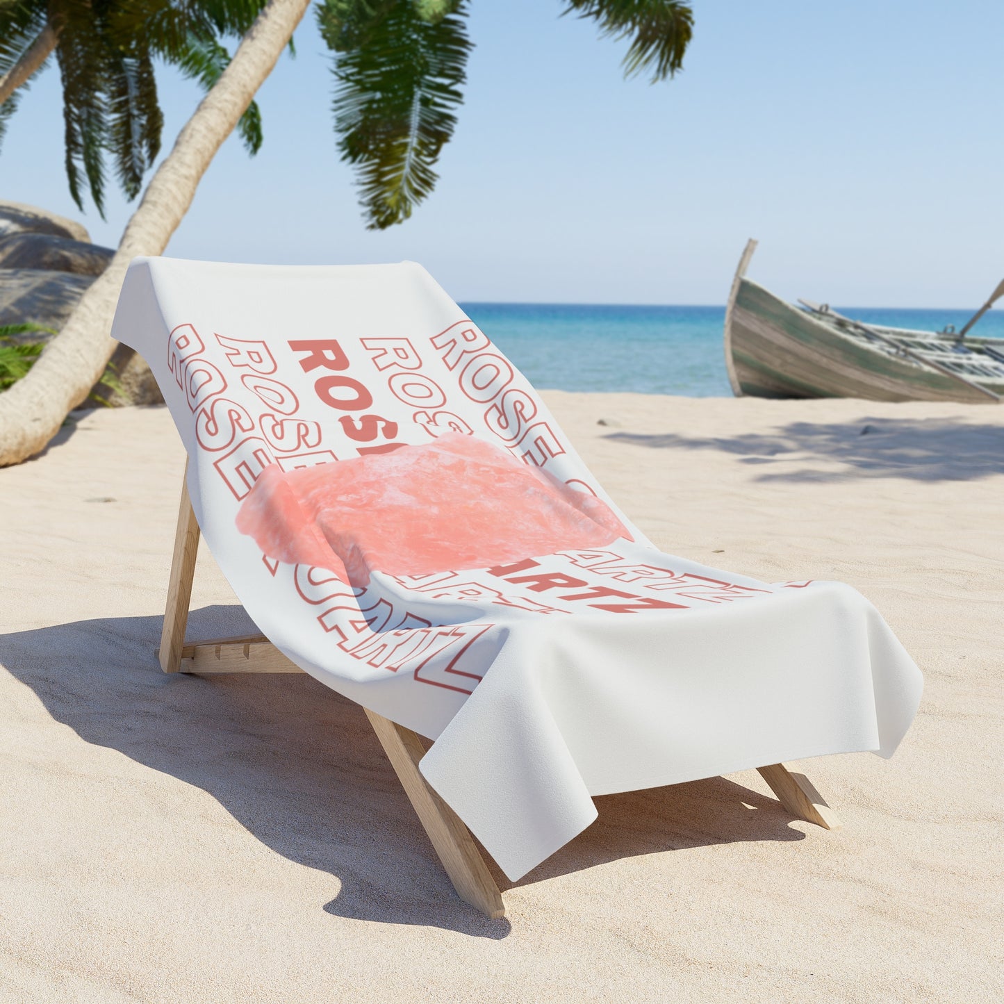 "Rose Quartz", Beach Towel