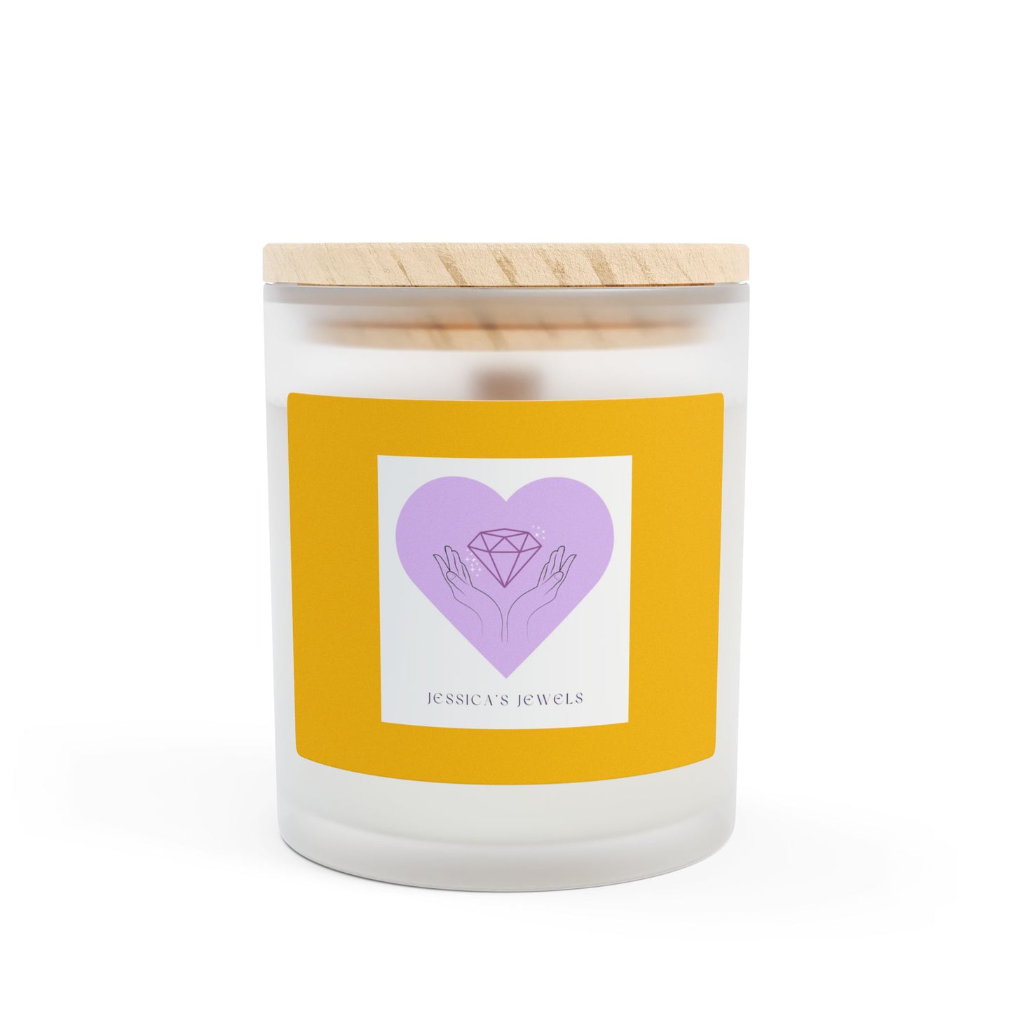 Official "Jessica's Jewels" Soy Candle w/ 9 Scent Choices, 11oz