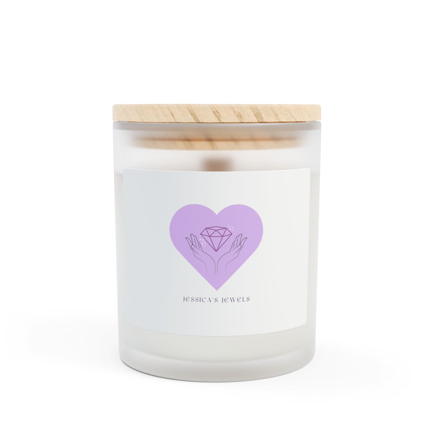 Official "Jessica's Jewels" Soy Candle w/ 9 Scent Choices, 11oz