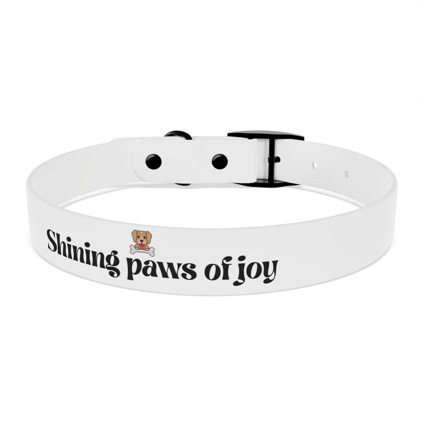 Copy of "Shining Paws of Joy", Dog Collar
