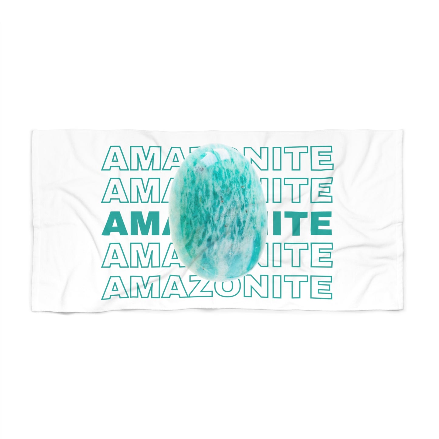 "Amazonite", Beach Towel