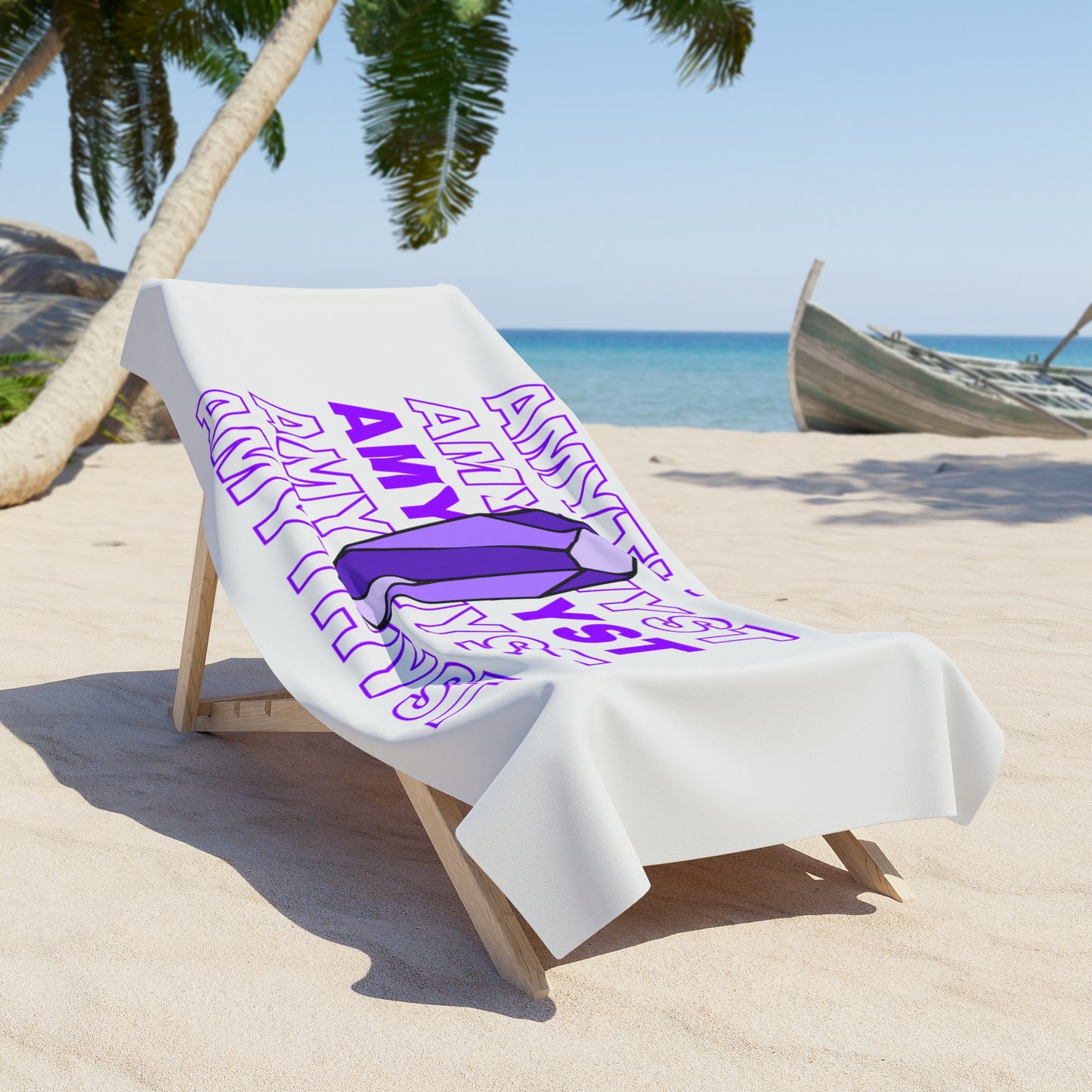 "Amethyst", Beach Towel