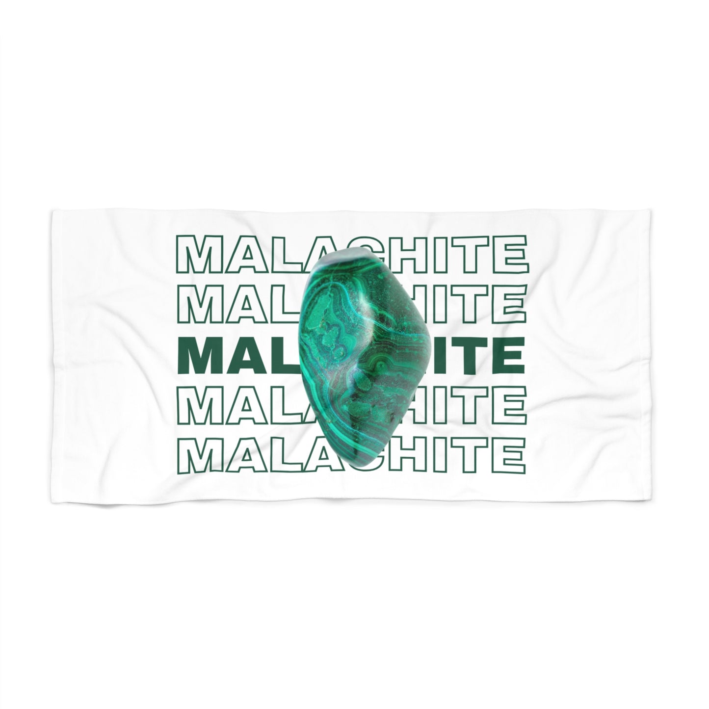 "Malachite", Beach Towel
