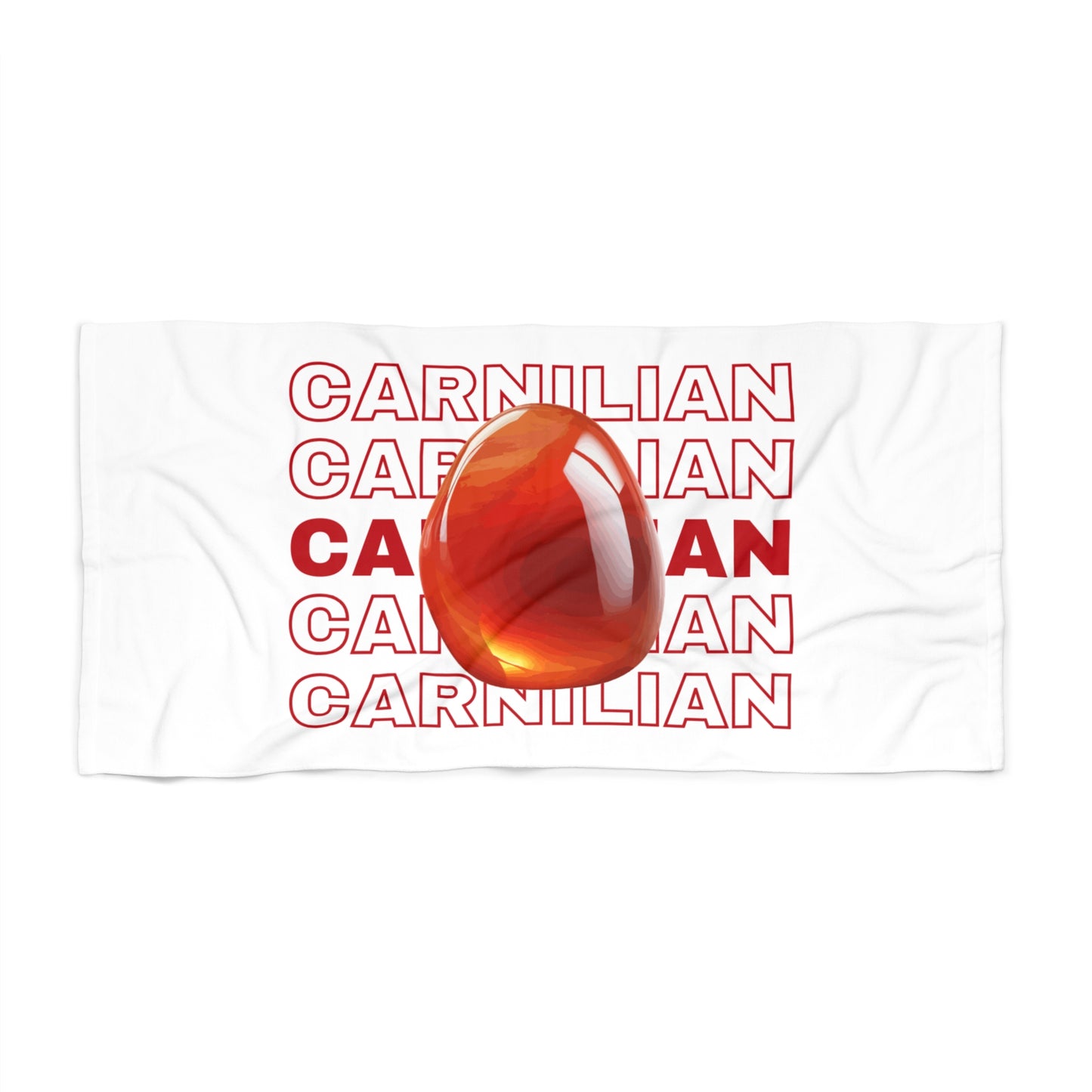 "Carnelian", Beach Towel
