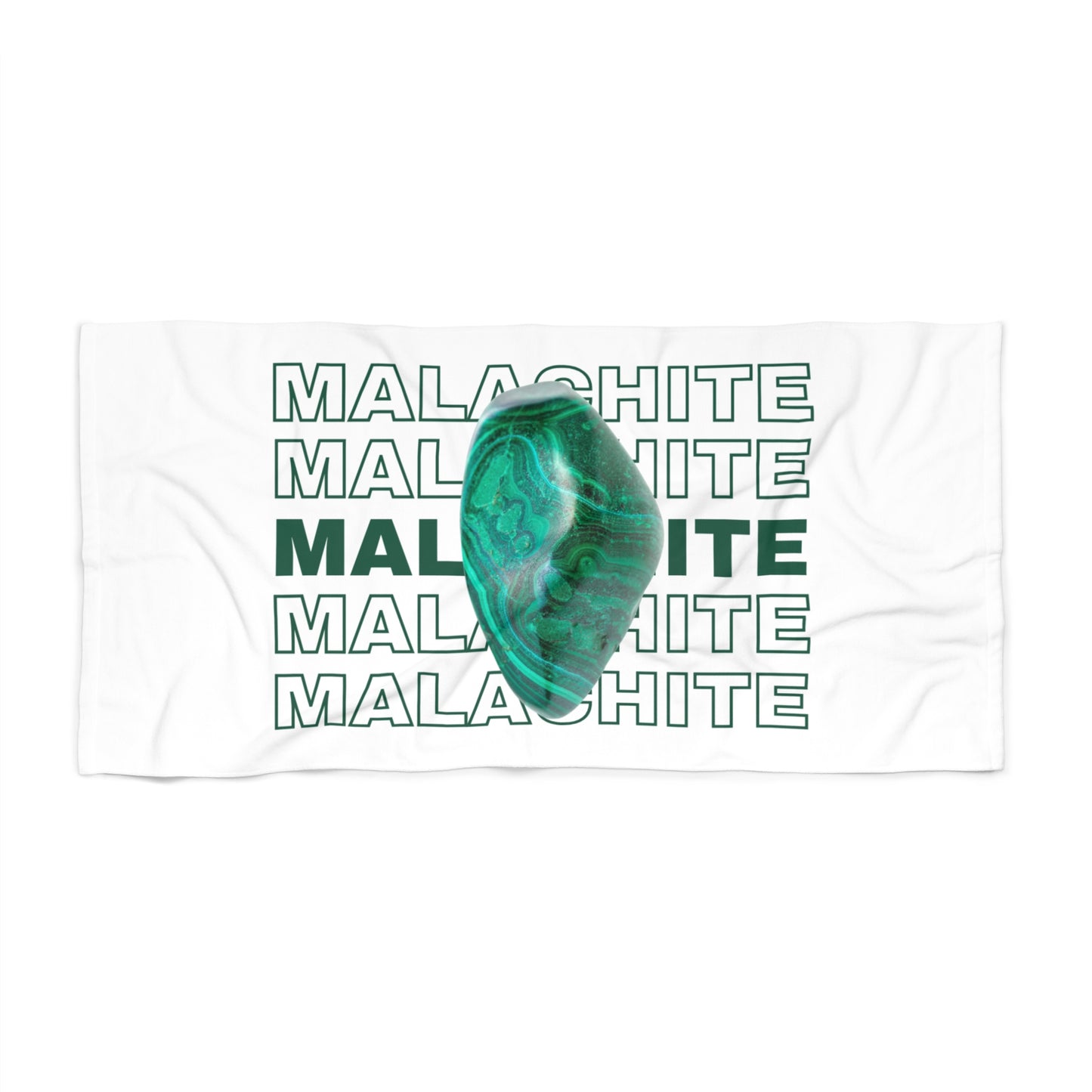 "Malachite", Beach Towel