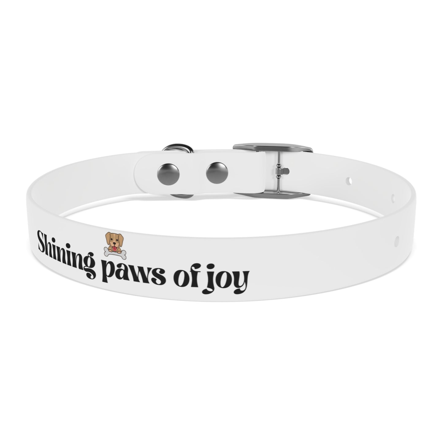 Copy of "Shining Paws of Joy", Dog Collar