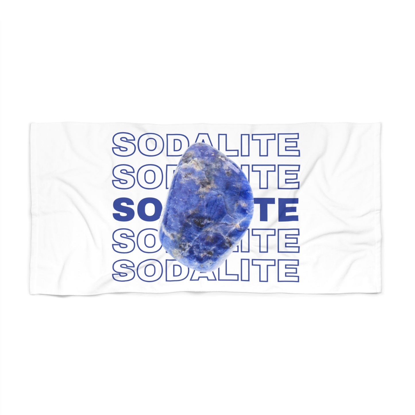 "Sodalite", Beach Towel