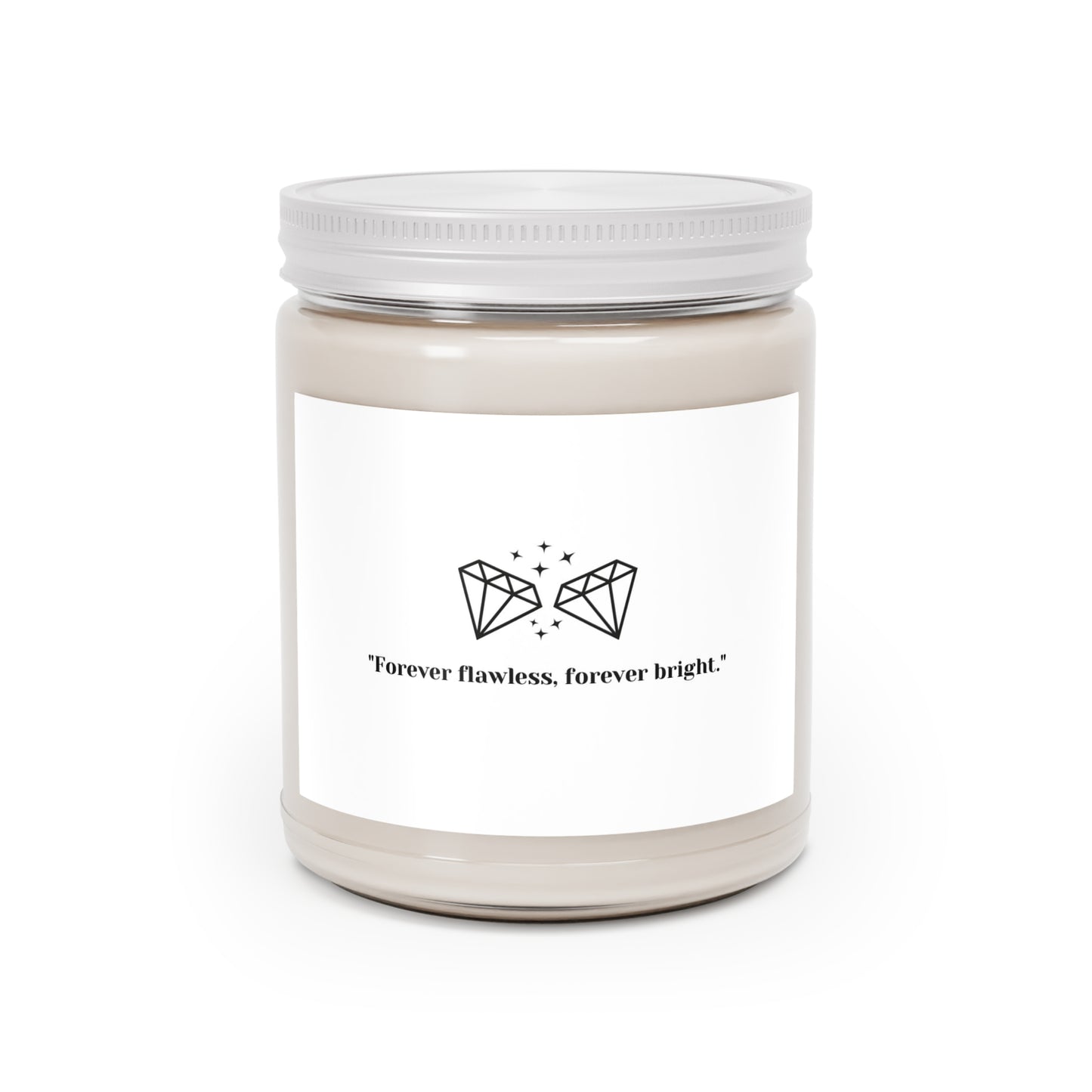 "Forever Flawless, Forever Bright" Soy Candle w/ 9 Scent Choices, 9oz