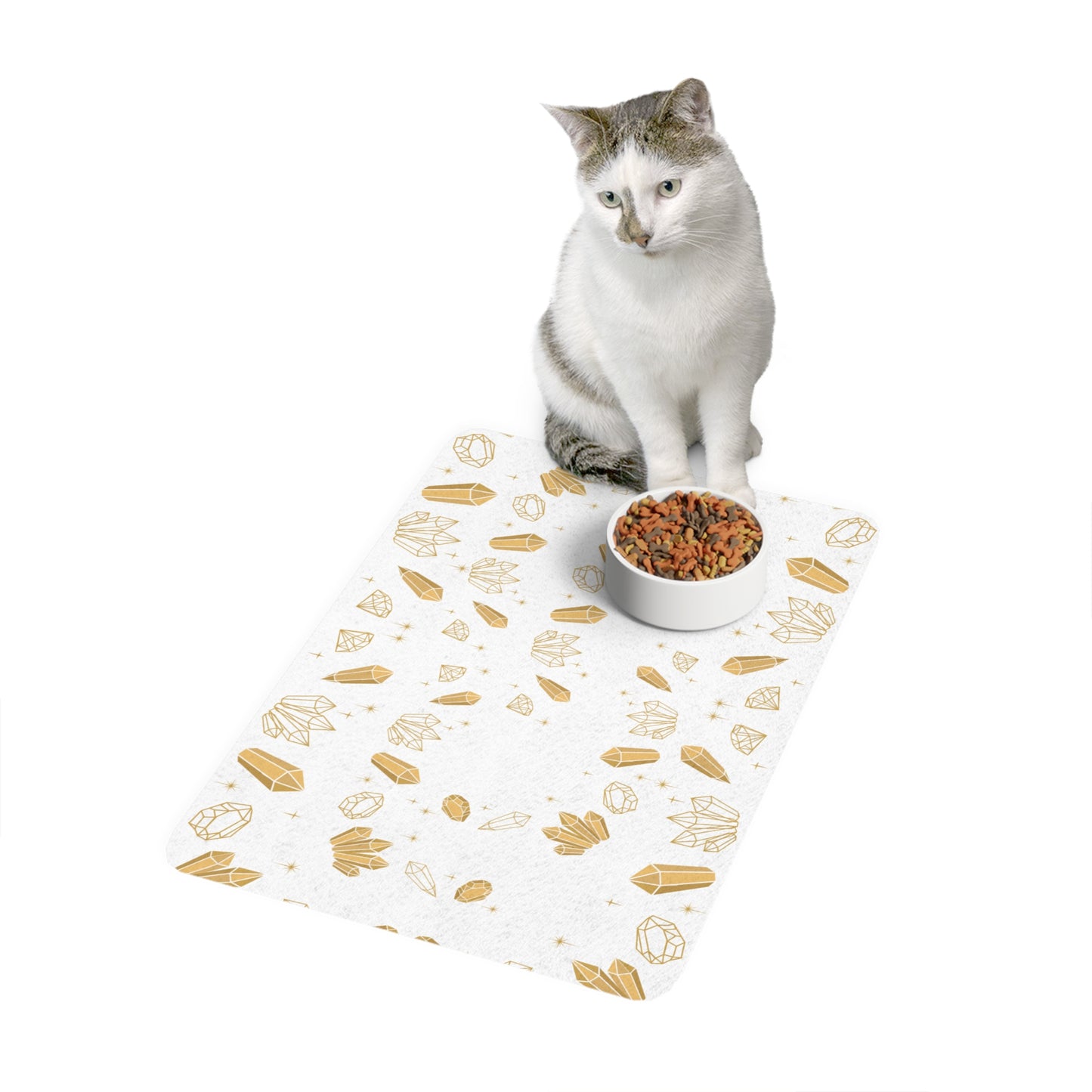 Crystals, Pet Food Mat (12x18)