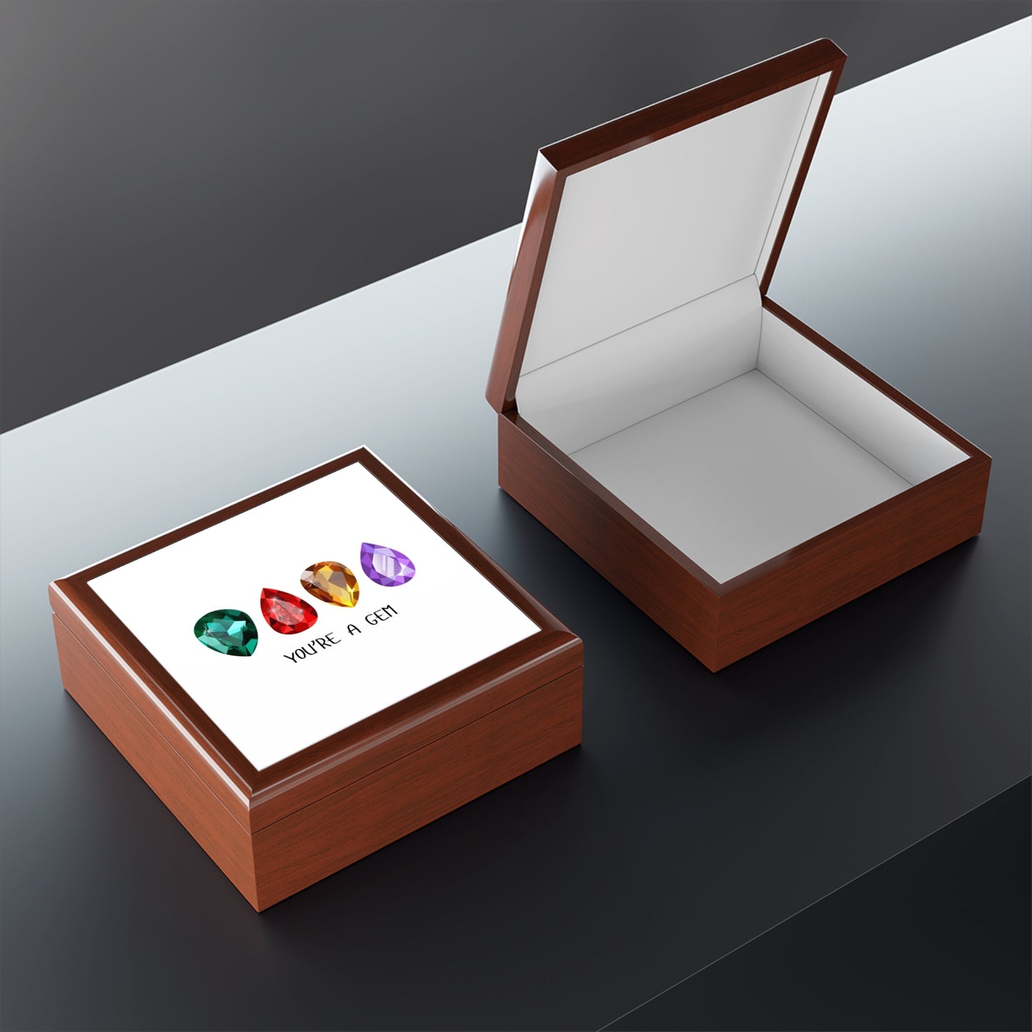 "You're a Gem", Jewelry Box