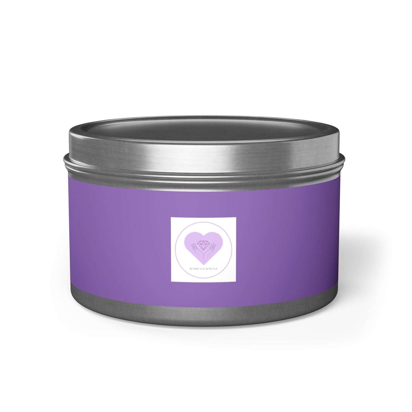 Official "Jessica's Jewels" Tin Soy Candle w/ 5 Scent Choices