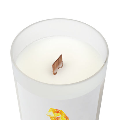 "Citrine Radiance" Mango Coconut Scented Candle, 11oz