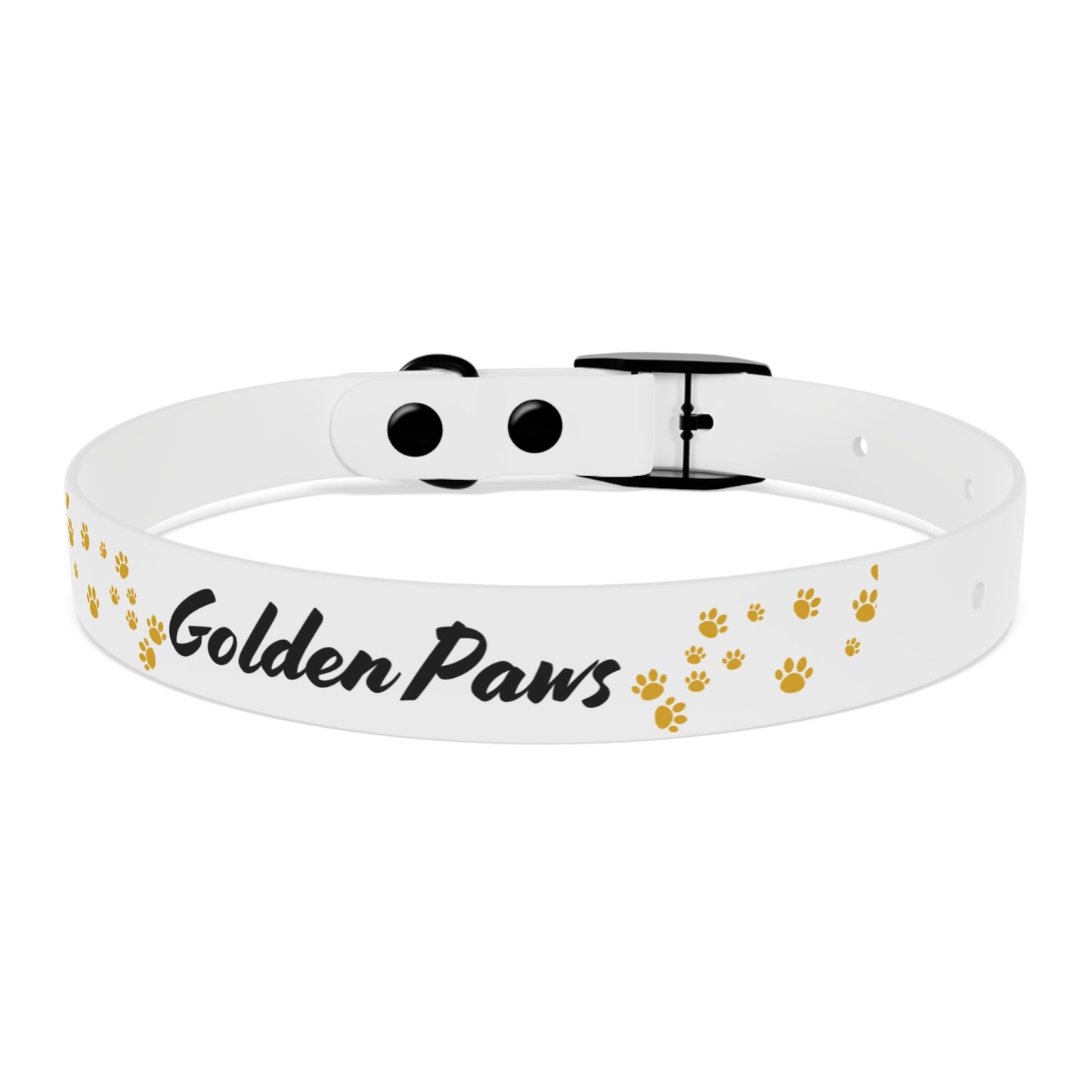 "Golden Paws", Dog Collar