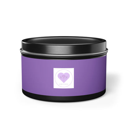 Official "Jessica's Jewels" Tin Soy Candle w/ 5 Scent Choices