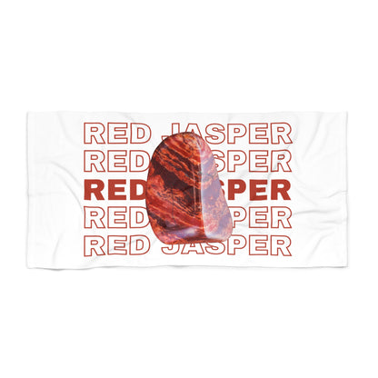 "Red Jasper", Beach Towel