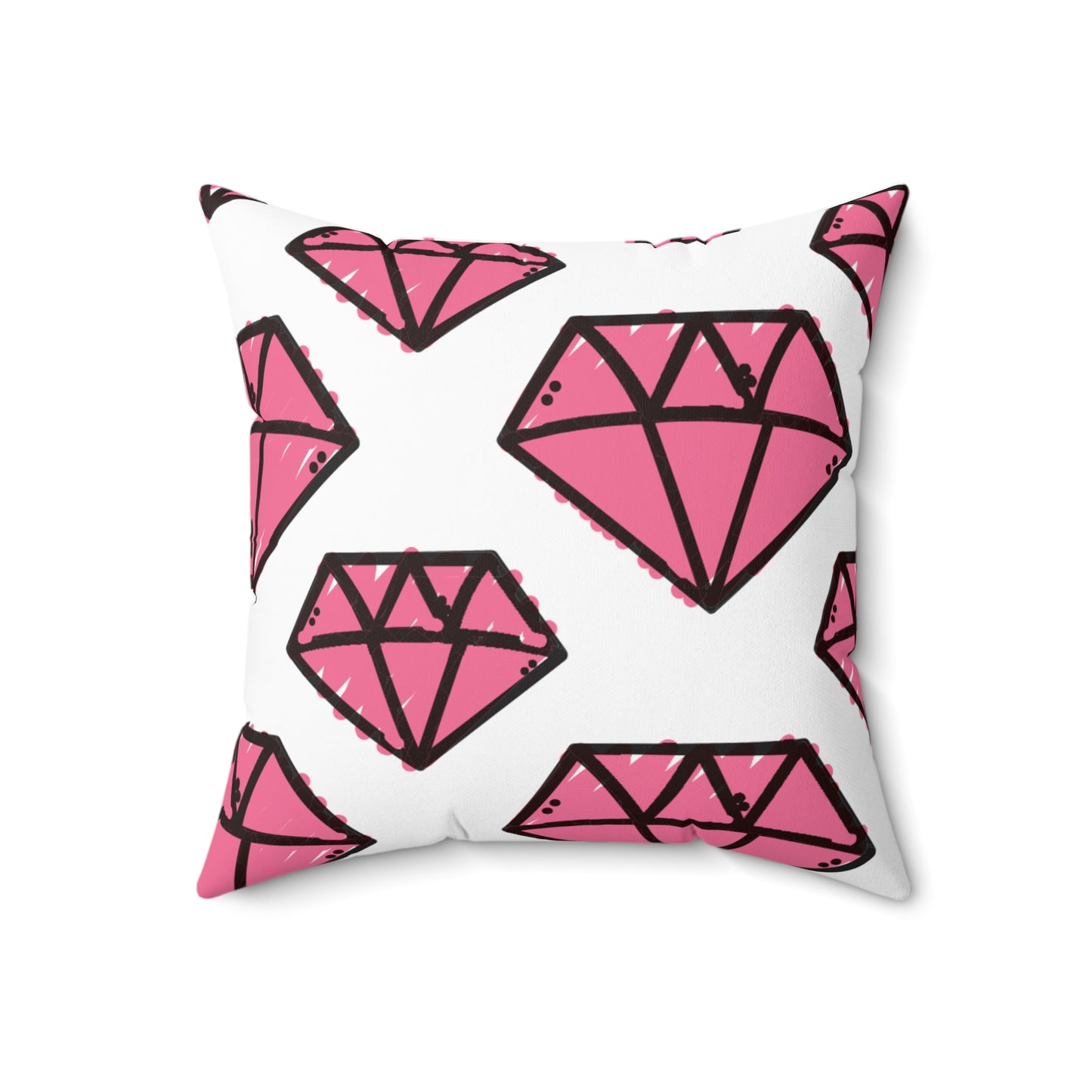 Red Diamond, Square Pillow