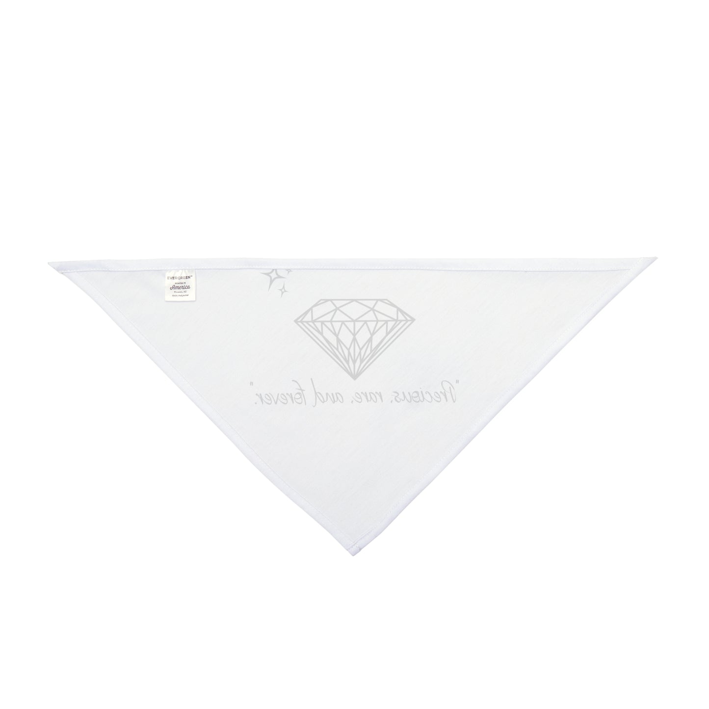 "Precious and Forever", Pet Bandana