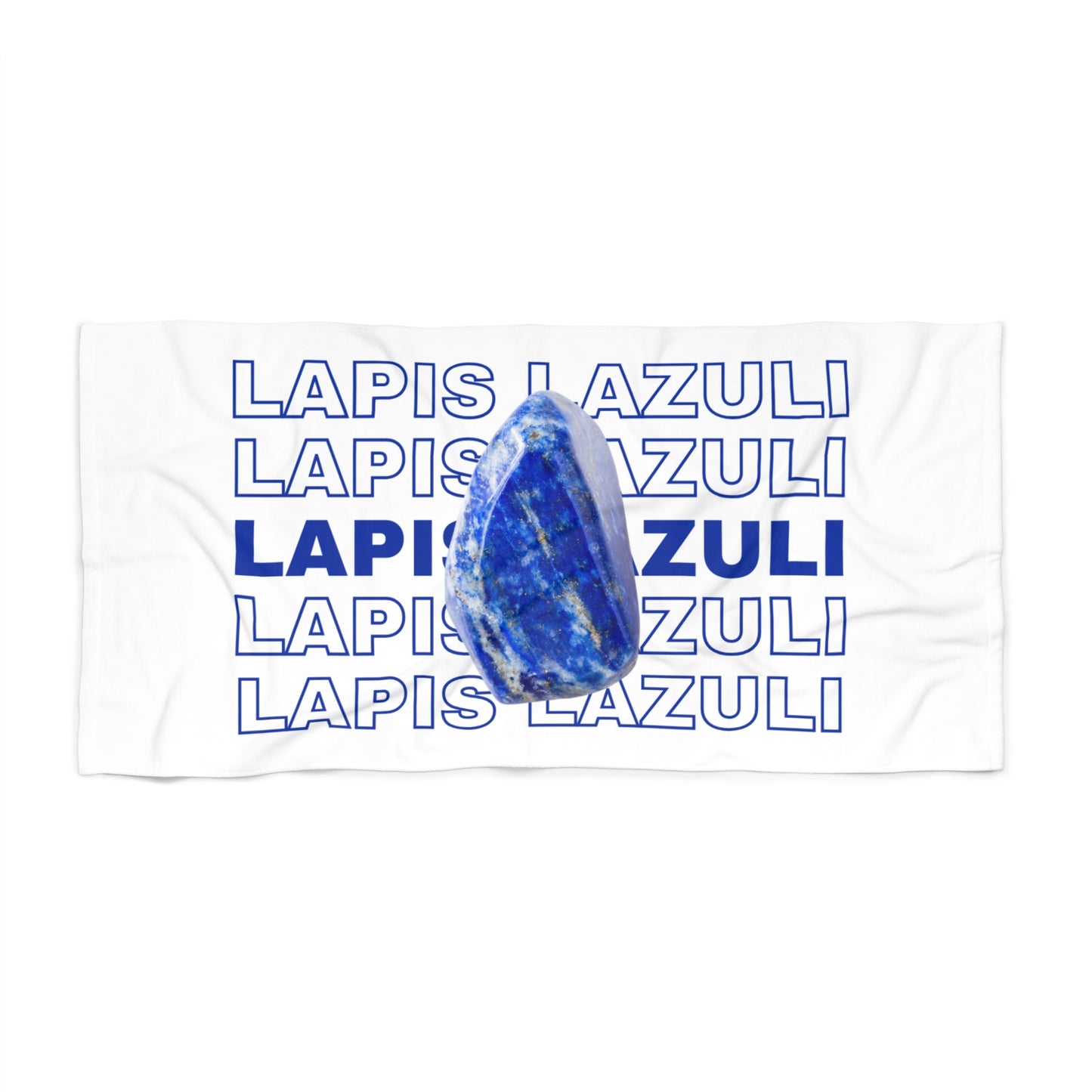 "Lapis Lazuli", Beach Towel
