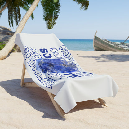 "Sodalite", Beach Towel