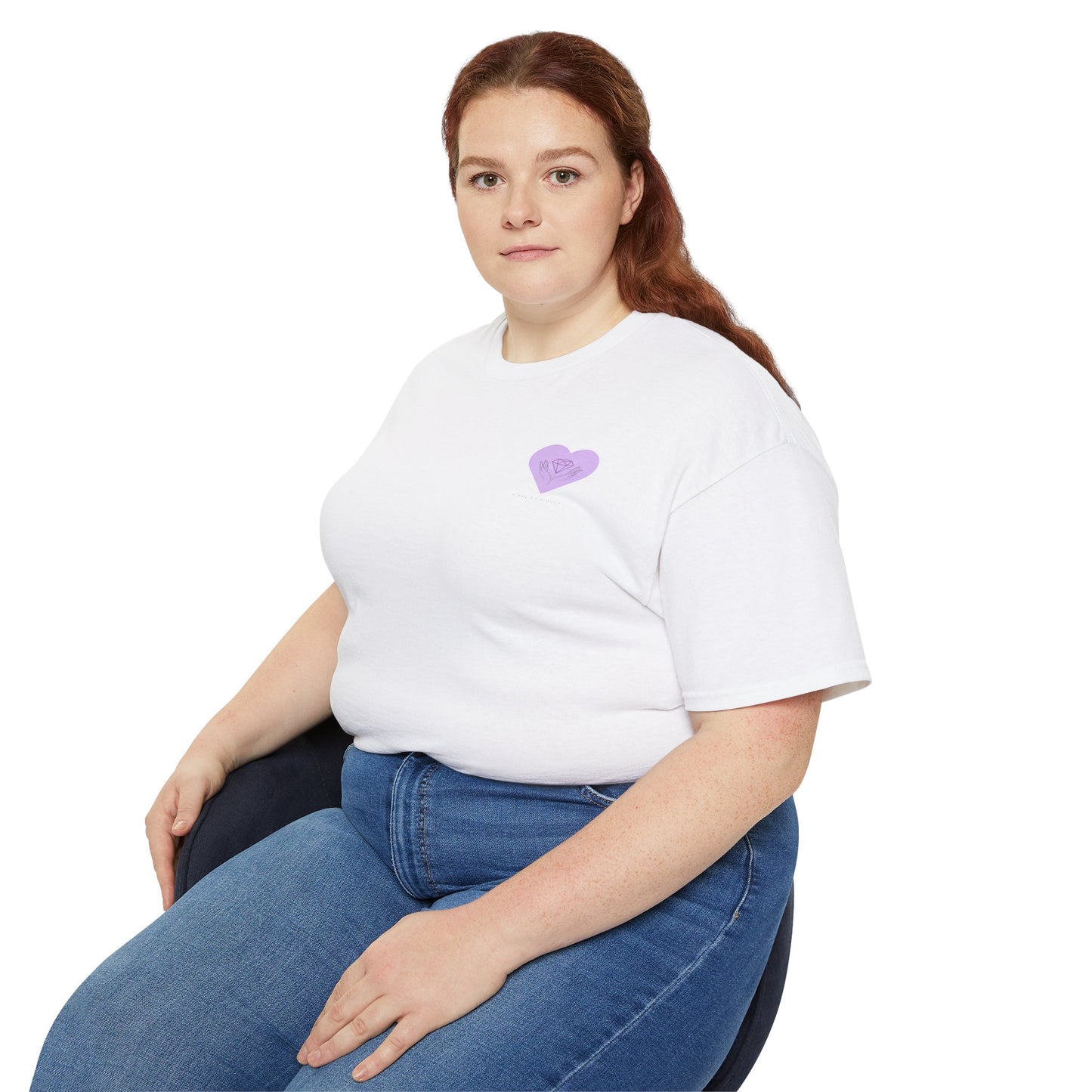 Official "Jessica's Jewels" w/ Purple Heart, Ultra Cotton Tee