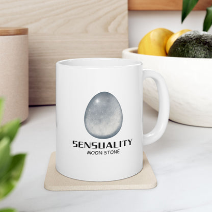 "Sensuality, Moonstone" Coffee Cup, 11 oz.