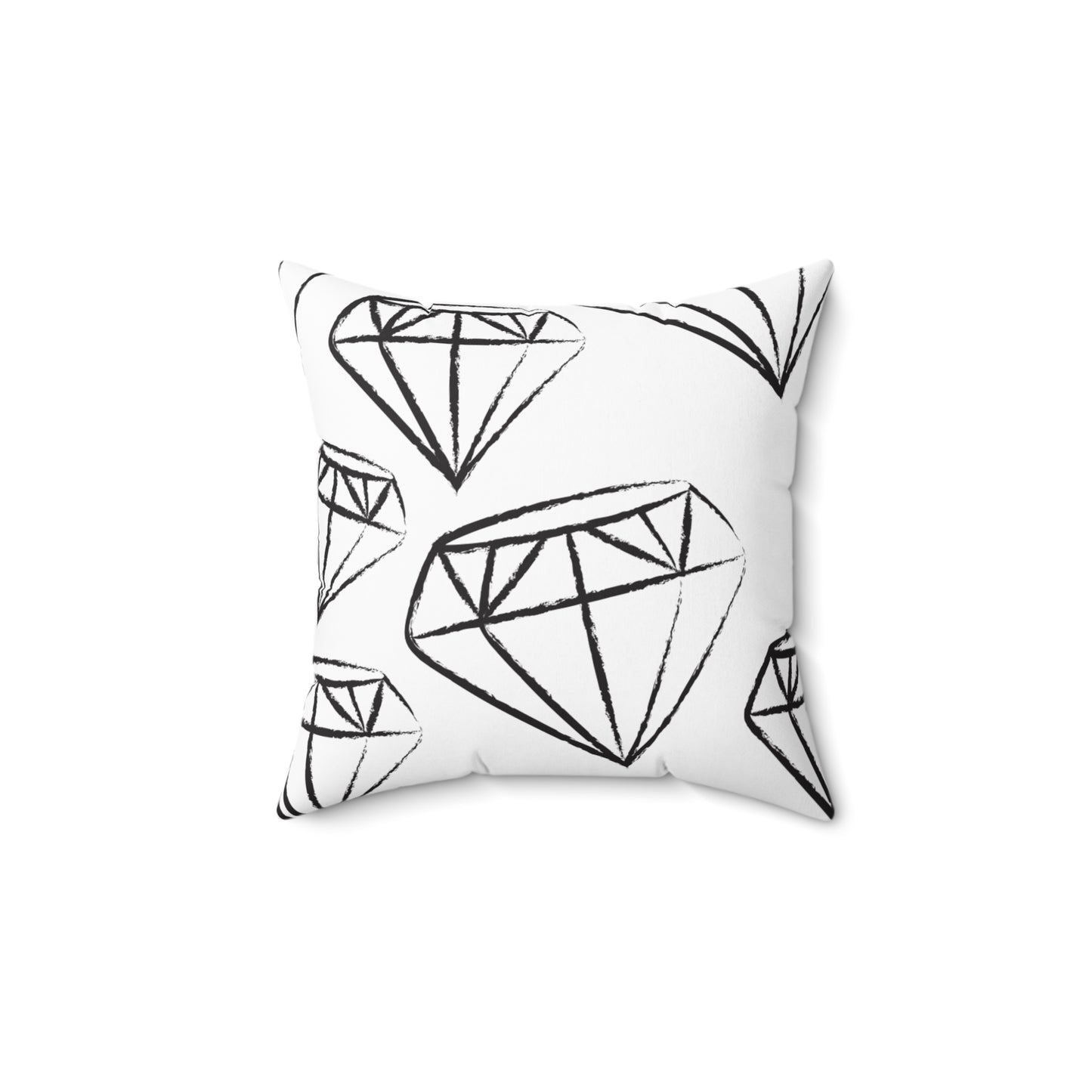 Brilliant Bliss Diamond, Square Pillow