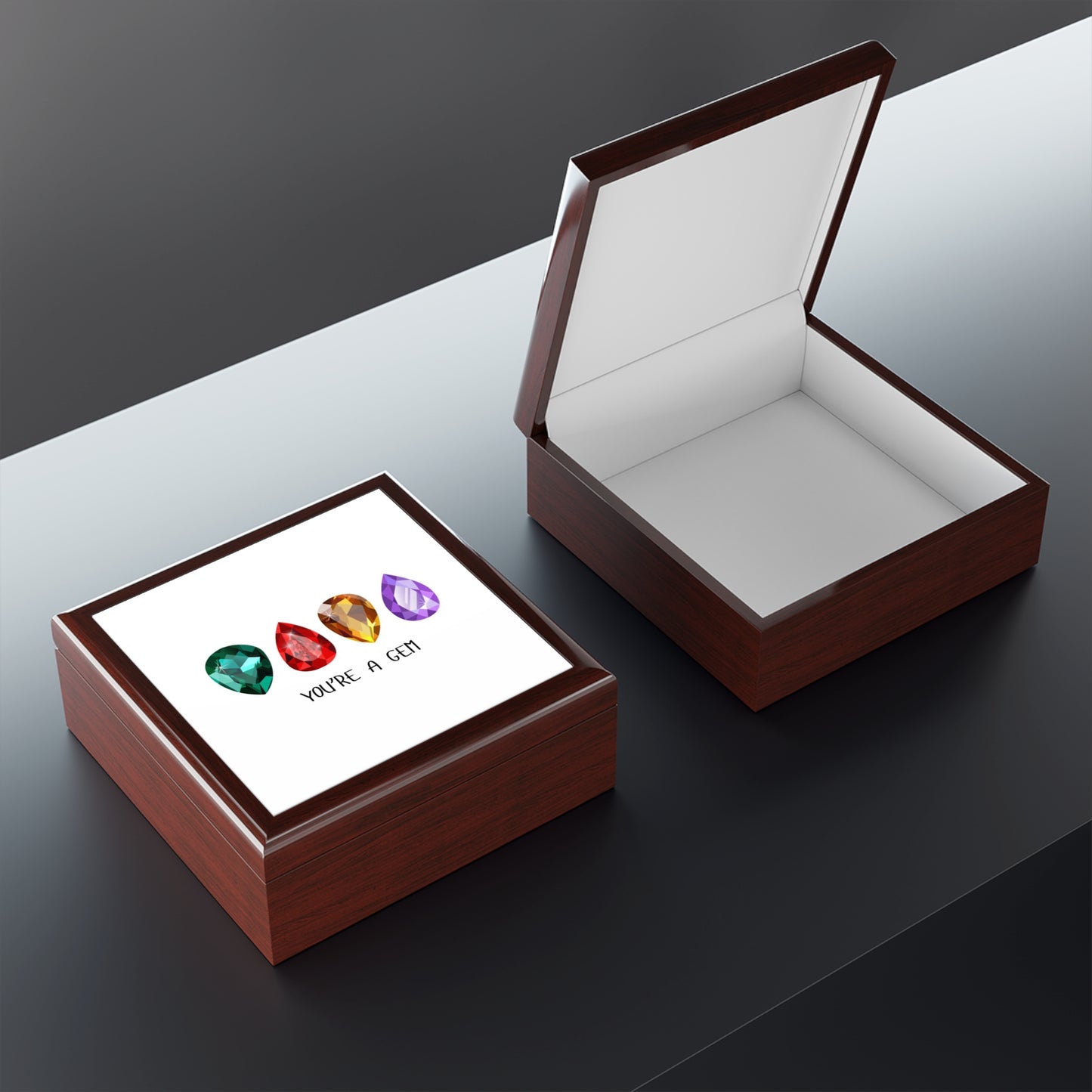 "You're a Gem", Jewelry Box