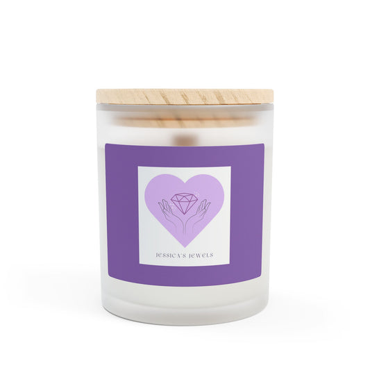 Official "Jessica's Jewels" Soy Candle w/ 9 Scent Choices, 11oz