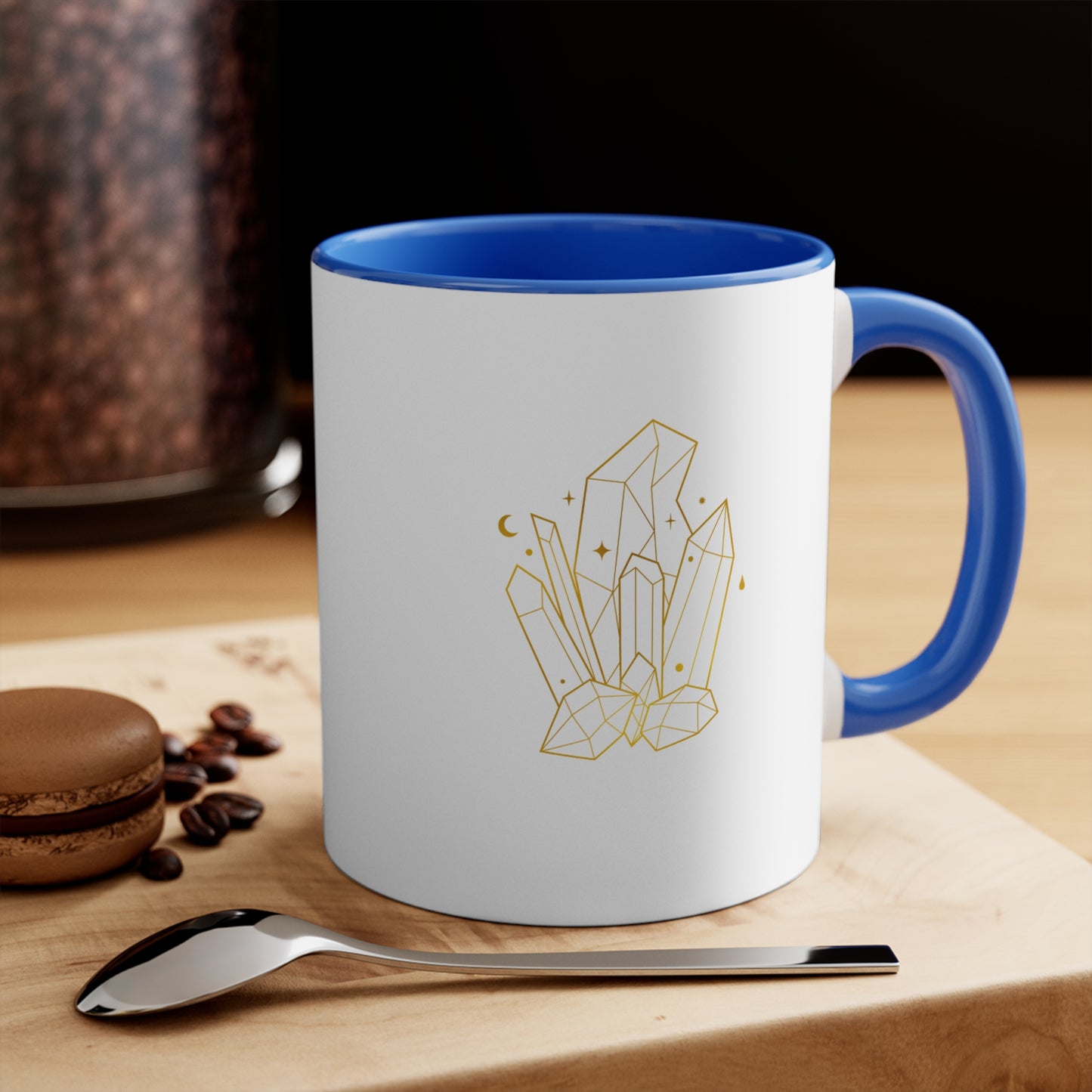 Crystal Stencil, 11oz Accent Mug