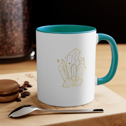 Crystal Stencil, 11oz Accent Mug