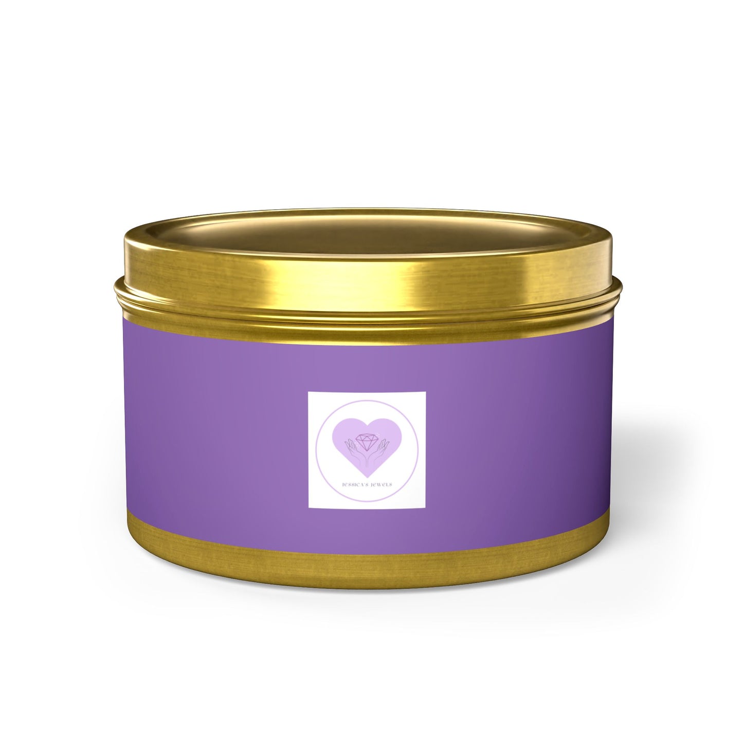 Official "Jessica's Jewels" Tin Soy Candle w/ 5 Scent Choices