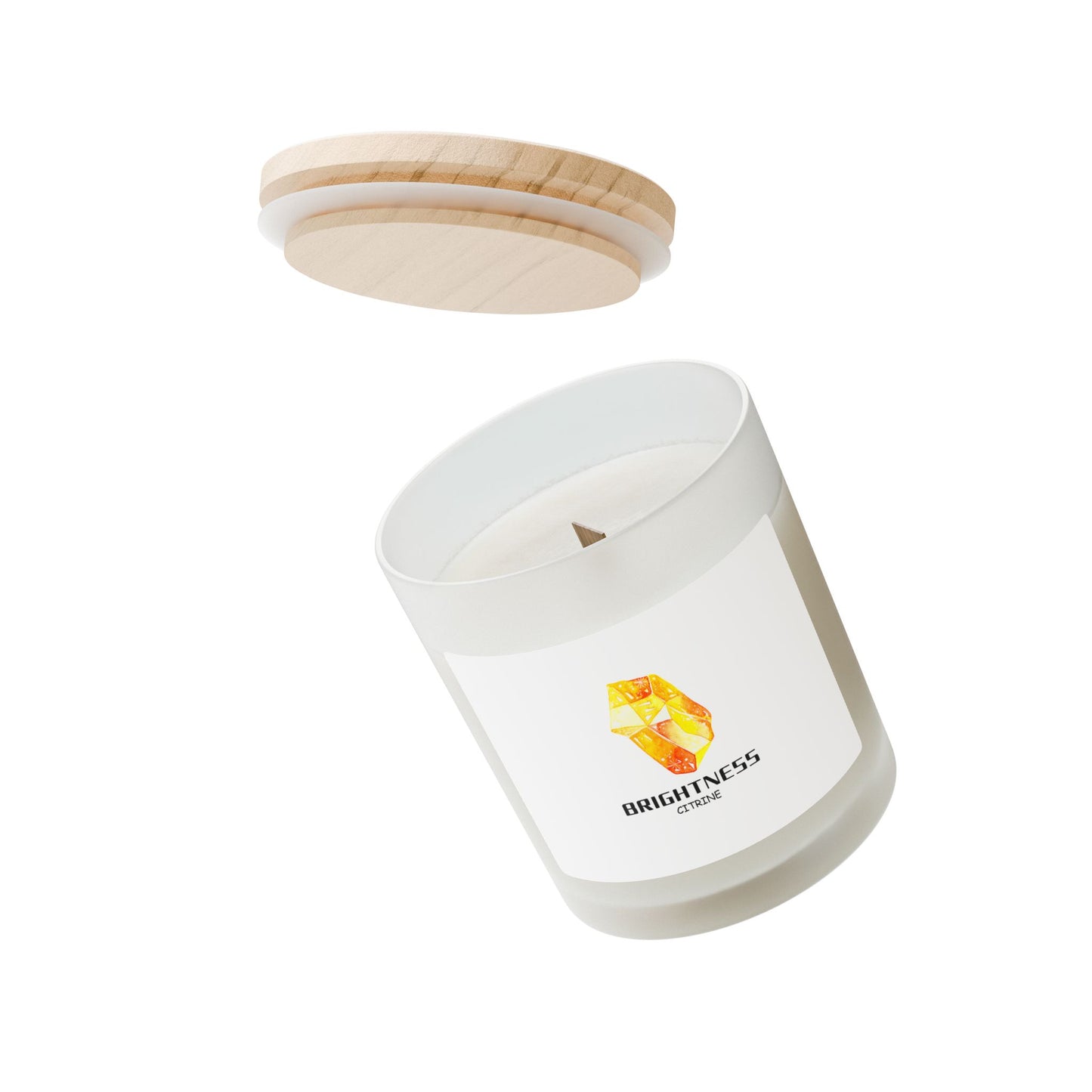 "Citrine Radiance" Mango Coconut Scented Candle, 11oz