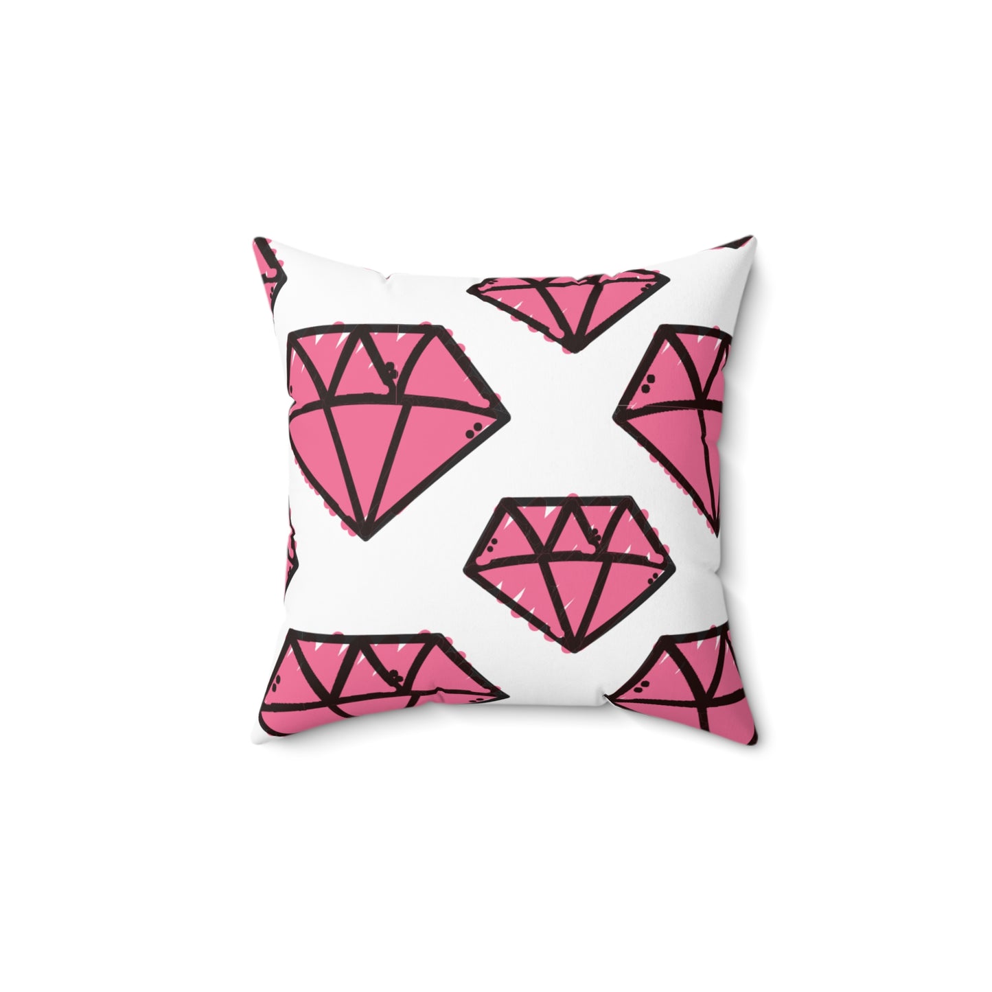 Red Diamond, Square Pillow