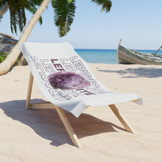 "Lepidolite", Beach Towel