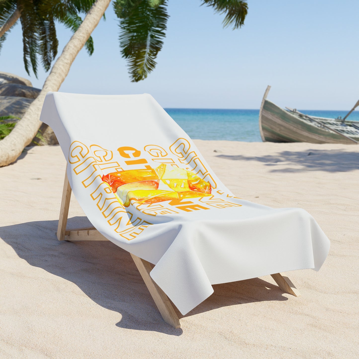 "Citrine", Beach Towel