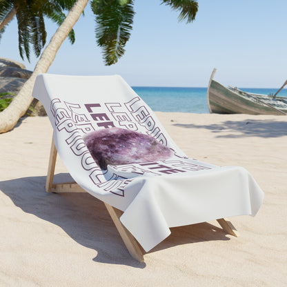 "Lepidolite", Beach Towel