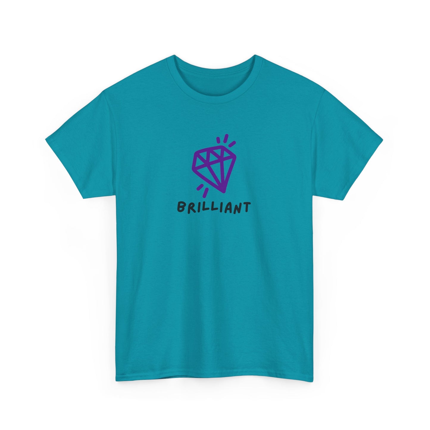 "Brilliant" w/Purple Diamond, Heavy Cotton Tee