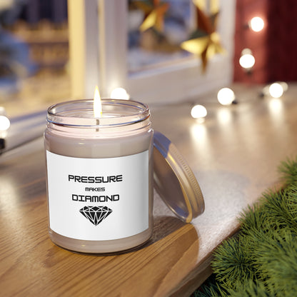 "Pressure Makes a Diamond" Soy Candle w/ 9 Scent Choices, 9oz