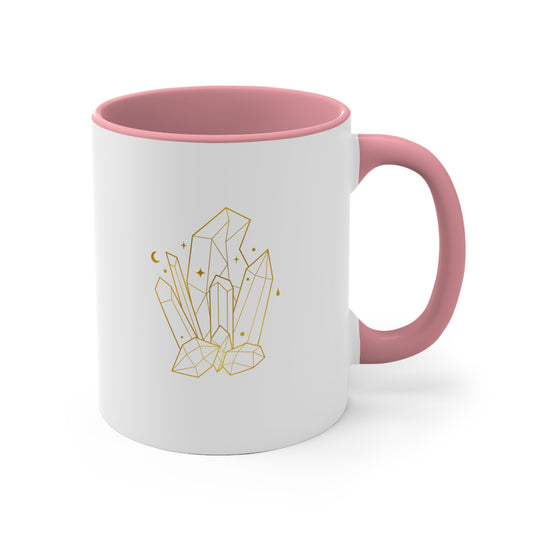 Crystal Stencil, 11oz Accent Mug