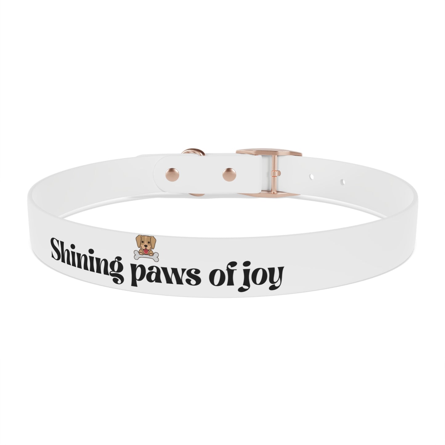Copy of "Shining Paws of Joy", Dog Collar