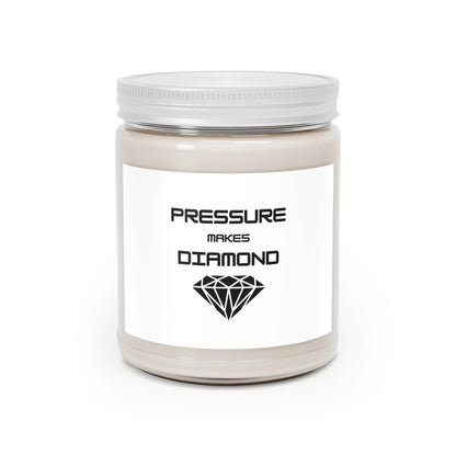 "Pressure Makes a Diamond" Soy Candle w/ 9 Scent Choices, 9oz